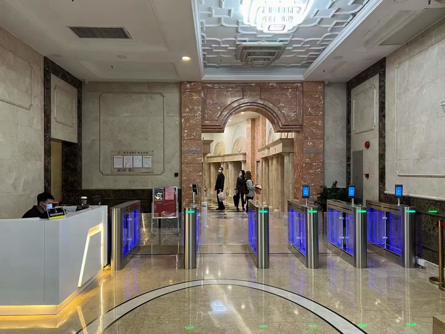 najnowsza sprawa firmy na temat Brama obrotowa Kołowrót DRTD6653 -Guangzhou Yuexiu Oriental International Plaza Building