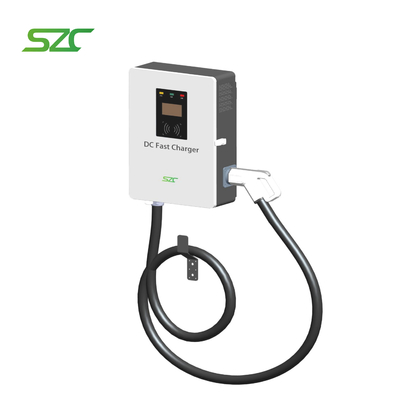 CCS2 Single Gun 4G Wifi DC Charger 20kW 30kW 40kW do projektu inżynierii nieruchomości