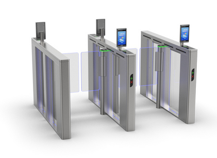 Supermarket Turntiles Speed Gate Z rozpoznawaniem twarzy Opcja Servo Motor Person Control